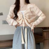 フロントドロストニットトップスレディース | Miniministore | 詳細画像8 