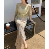 ニットワイドパンツ レディース スリット | Miniministore | 詳細画像6