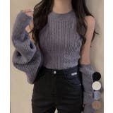 ニットカーディガン タンクトップ セット | Miniministore | 詳細画像1