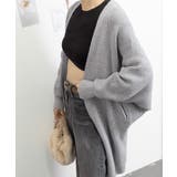 ドルマンニットカーディガン 秋冬アウター | Miniministore | 詳細画像25 