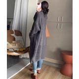 ロングニットカーディガン 厚手レディース | Miniministore | 詳細画像6 