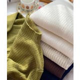 裏起毛 プチハイネックニットトップス厚手 | Miniministore | 詳細画像19 