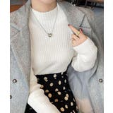 裏起毛 プチハイネックニットトップス厚手 | Miniministore | 詳細画像4 