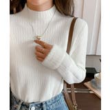 裏起毛 プチハイネックニットトップス厚手 | Miniministore | 詳細画像6 