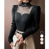 ニットトップス プチハイネックレディース | Miniministore | 詳細画像1 