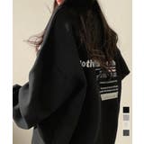 裏起毛スウェット 暖かいビッグトレーナー | Miniministore | 詳細画像1