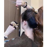 キラキラビーズ付ファーヘアゴム5本組上品 | Miniministore | 詳細画像10