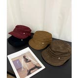 ワンポイントキャスケット スエード調帽子 | Miniministore | 詳細画像12 