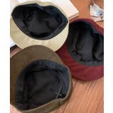 ワンポイントキャスケット スエード調帽子 | Miniministore | 詳細画像13 