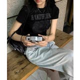 クロップド丈ロゴチビTシャツカットソー夏 | Miniministore | 詳細画像13