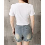 クロップド丈ロゴチビTシャツカットソー夏 | Miniministore | 詳細画像16