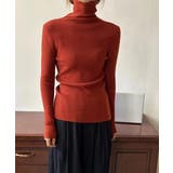 タートルネックリブニットとっくりセーター | Miniministore | 詳細画像5 
