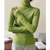 タートルネックリブニットとっくりセーター | Miniministore | 詳細画像7 