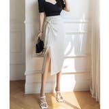 ウエストリボンタイトスカートスリット入り | Miniministore | 詳細画像12 