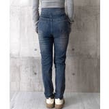 ベルトデザイン スキニーデニムパンツ美脚 | Miniministore | 詳細画像24