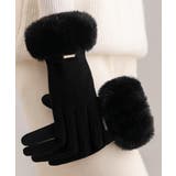 裏起毛ファー手袋冬 防風保温 スマホ対応 | Miniministore | 詳細画像7 