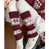 ノルディック柄レッグウォーマー暖かい靴下 | Miniministore | 詳細画像18