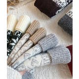ノルディック柄レッグウォーマー暖かい靴下 | Miniministore | 詳細画像26