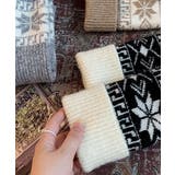 ノルディック柄レッグウォーマー暖かい靴下 | Miniministore | 詳細画像27