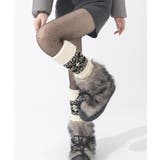 ノルディック柄レッグウォーマー暖かい靴下 | Miniministore | 詳細画像6