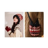 ノルディック柄ニット帽無地ニットキャップ | Miniministore | 詳細画像13