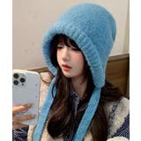 ノルディック柄ニット帽無地ニットキャップ | Miniministore | 詳細画像2