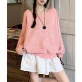 バックオープンリボンニットトップス韓国風 | Miniministore | 詳細画像9