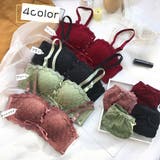 ノンワイヤー ブラジャーショーツ セット | Miniministore | 詳細画像2