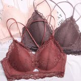 花柄レース ブラショーツセット レディース | Miniministore | 詳細画像9