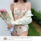 花柄刺しゅう レース ランジェリーセット | Miniministore | 詳細画像12