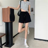 スウェットショートパンツ レディース春夏 | Miniministore | 詳細画像5