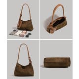 スエード調ショルダーバッグ ポーチ付き鞄 | Miniministore | 詳細画像21 