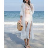 クロシェ編みロングカーディガン ゆったり | Miniministore | 詳細画像2 