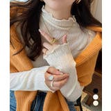 シースルートップス メロウフリルブラウス | Miniministore | 詳細画像1 