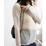 シースルートップス メロウフリルブラウス | Miniministore | 詳細画像17 