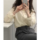 薄手シャツブラウス長袖レディース襟シャツ | Miniministore | 詳細画像10