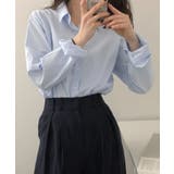 薄手シャツブラウス長袖レディース襟シャツ | Miniministore | 詳細画像2