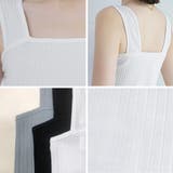 ブラ紐隠しインナー リブタンクトップ無地 | Miniministore | 詳細画像17 