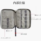 大容量 ガジェットポーチ 薄型 整理整頓 | Miniministore | 詳細画像3