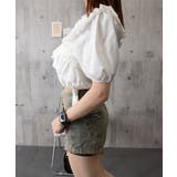 フリルブラウス シャーリングブラウス半袖 | Miniministore | 詳細画像18