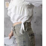 フリルブラウス シャーリングブラウス半袖 | Miniministore | 詳細画像19