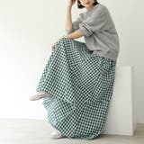 ロングスカートレディースギンガムチェック | Miniministore | 詳細画像11
