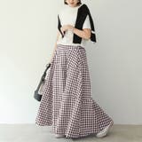 ロングスカートレディースギンガムチェック | Miniministore | 詳細画像13