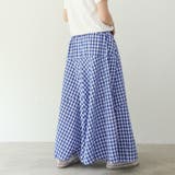 ロングスカートレディースギンガムチェック | Miniministore | 詳細画像7