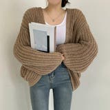 ニットカーディガン レディース ボレロ風 | Miniministore | 詳細画像18
