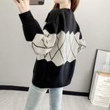 ニットカーディガン レトロ体型カバー秋冬 | Miniministore | 詳細画像6 