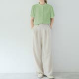 フレアー袖ブラウス バンドカラー 半袖夏 | Miniministore | 詳細画像11 