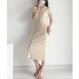 ポロニットワンピース 半袖 ロングワンピ | Miniministore | 詳細画像2 