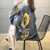 ロゴプリント トレーナー 長袖スウェット | Miniministore | 詳細画像12
