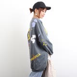 ロゴプリント トレーナー 長袖スウェット | Miniministore | 詳細画像15